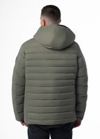 Quilted winter jacket with hood CRESTLINE