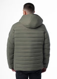 Quilted winter jacket with hood CRESTLINE