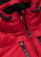 Quilted winter jacket with hood CRESTLINE