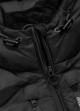 Quilted winter jacket with hood CRESTLINE
