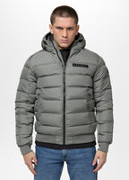 Quilted winter jacket with hood DILLON