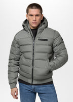 Quilted winter jacket with hood DILLON