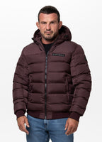 Quilted winter jacket with hood DILLON