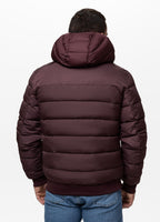 Quilted winter jacket with hood DILLON
