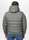 Quilted winter jacket with hood DILLON