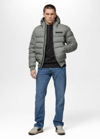Quilted winter jacket with hood DILLON
