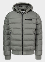 Quilted winter jacket with hood DILLON