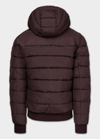 Quilted winter jacket with hood DILLON