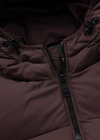 Quilted winter jacket with hood DILLON