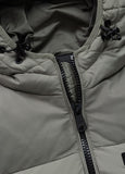 Quilted winter jacket with hood DILLON