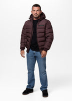 Quilted winter jacket with hood DILLON