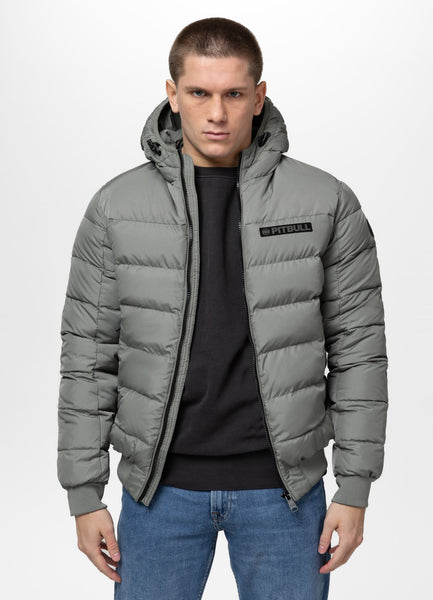 Quilted winter jacket with hood DILLON