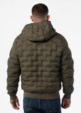 Quilted winter jacket with hood FISK