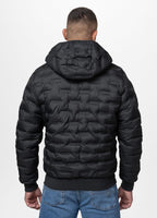 Quilted winter jacket with hood FISK