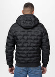 Quilted winter jacket with hood FISK