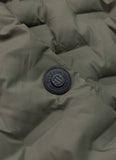 Quilted winter jacket with hood FISK