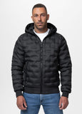 Quilted winter jacket with hood FISK