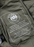 Quilted winter jacket with hood FISK