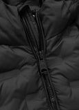 Quilted winter jacket with hood FISK