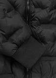 Quilted winter jacket with hood FISK