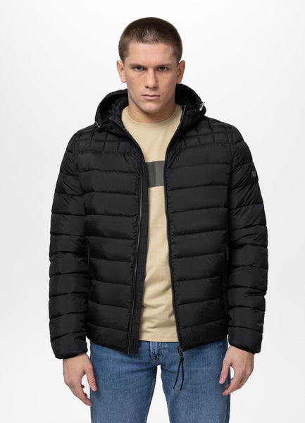 Quilted winter jacket with hood FOOTHILL