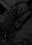 Quilted winter jacket with hood PATTON