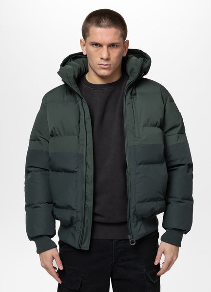 Quilted winter jacket with hood PATTON