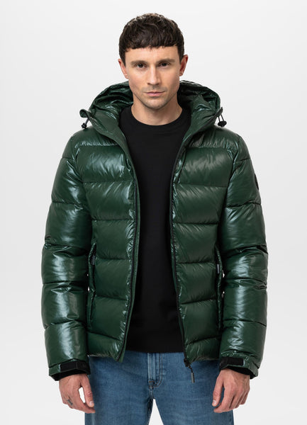 Quilted winter jacket with hood PEPPERWOOD