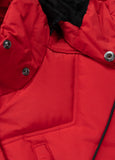 Quilted winter jacket with hood PIEDMONT