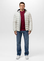 Quilted winter jacket with hood SEACOAST III