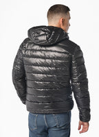 Quilted winter jacket with hood SHATTO
