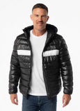 Quilted winter jacket with hood SHATTO