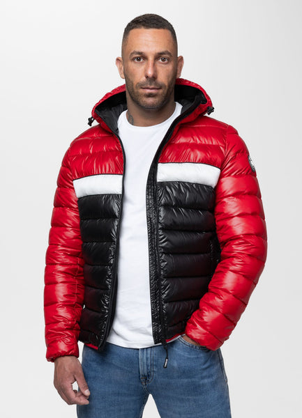 Quilted winter jacket with hood SHATTO
