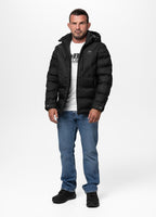 Quilted winter jacket with hood STANFORD