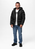 Quilted winter jacket with hood STANFORD