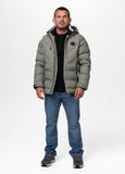 Quilted winter jacket with hood STANFORD
