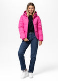 Quilted winter jacket with hood VISTA