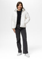 Quilted winter jacket with hood VISTA