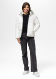 Quilted winter jacket with hood VISTA