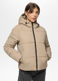 Quilted winter jacket with hood VISTA