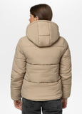 Quilted winter jacket with hood VISTA
