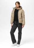 Quilted winter jacket with hood VISTA