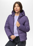 Quilted winter jacket with hood VISTA