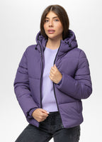 Quilted winter jacket with hood VISTA