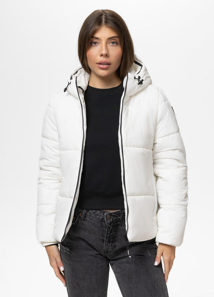 Quilted winter jacket with hood VISTA