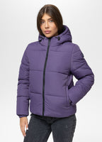 Quilted winter jacket with hood VISTA