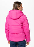 Quilted winter jacket with hood VISTA