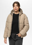 Quilted winter jacket with hood VISTA