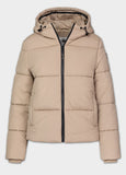 Quilted winter jacket with hood VISTA