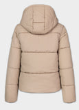 Quilted winter jacket with hood VISTA